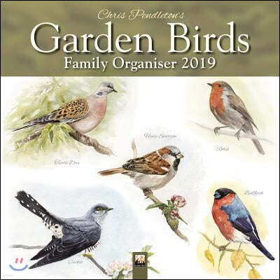 Chris Pendleton Garden Birds Family Organiser 2019