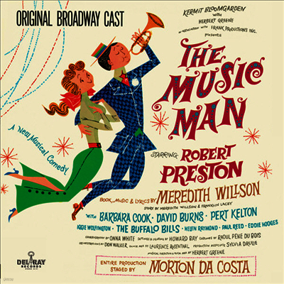 Original Broadway Cast — The Music Man (뮤직 맨) (Original Broadway Cast)(Gatefold) 앨범 커버