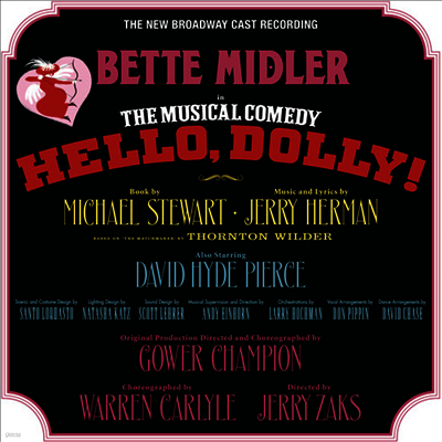 O.C.R. — Hello Dolly! (헬로 돌리!) (New Broadway Cast Recording)(Gatefold) 앨범 커버