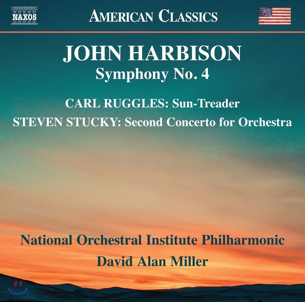 David Alan Miller 존 하비슨 : 교향곡 4번 / 칼 러글스: 태양을 밟는 사람 외 (Harbison: Symphony No. 4 / Carl Ruggles: Sun-Treader)