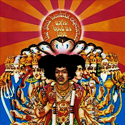 Jimi Hendrix Experience — Axis: Bold As Love 앨범 커버