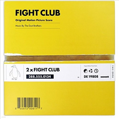 Dust Brothers - Fight Club (Ʈ Ŭ) (Soundtrack)(Vinyl)(2LP)