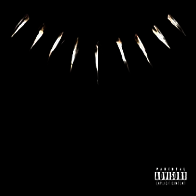 O.S.T. — Black Panther (블랙 팬서) The Album Music From And Inspired By (Gatefold Cover) 앨범 커버