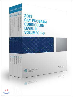 Cfa Program Curriculum 2019 Level II Volumes 1-6 Box Set