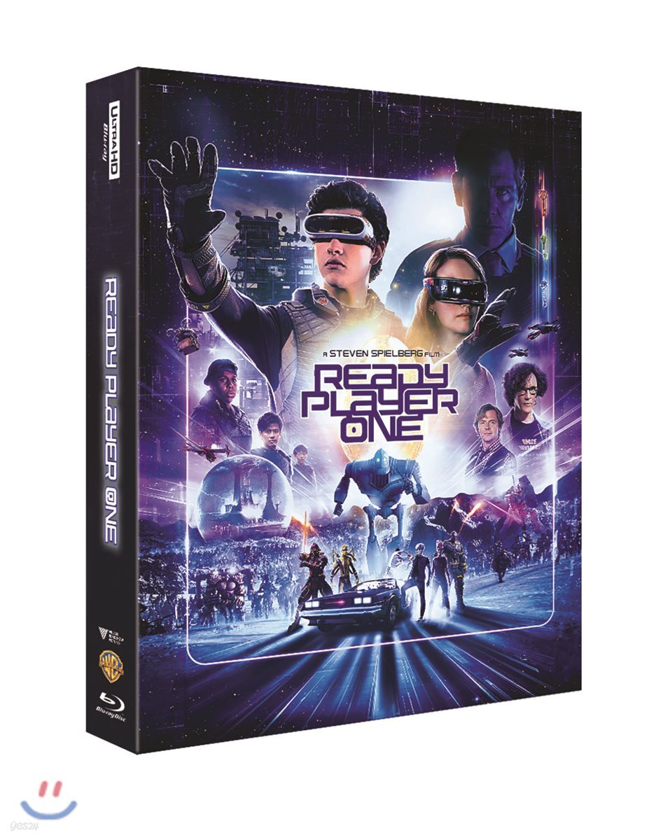 레디 플레이어 원 (2Disc 4K UHD 스틸북 한정판) : 블루레이