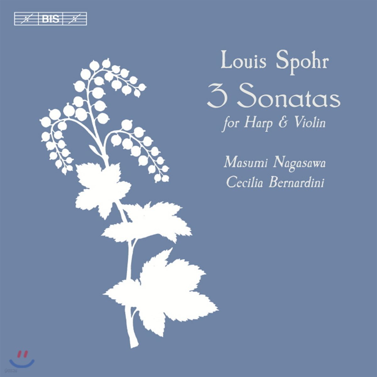 Cecilia Bernardini / Masumi Nagasawa 슈포어: 하프와 바이올린을 위한 소나타 Op. 113 - 115 (Spohr: 3 Sonatas for Harp & Violin)