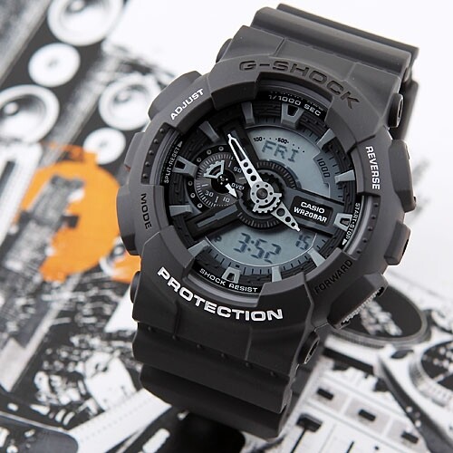 카시오시계 직수입정품 G-SHOCK GA-110C-1A 빅페이스