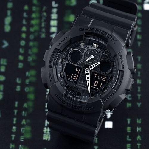 카시오시계 직수입정품 G-SHOCK GA-100-1A1 빅페이스