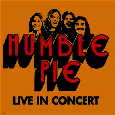 Humble Pie — Live In Concert 앨범 커버