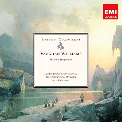 Adrian Boult   Ͻ: 9  (Ralph Vaughan Williams: 9 Symphonies) 