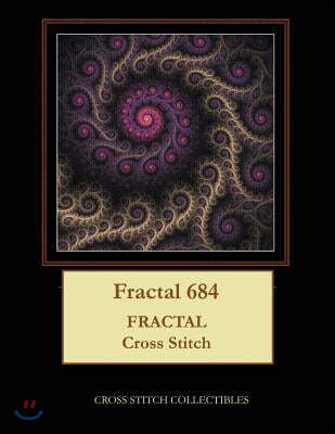 Fractal 684: Fractal Cross Stitch Pattern