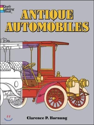 Antique Automobiles Coloring Book