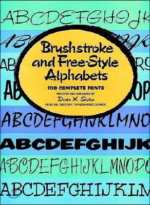 Brushstroke and Free-Style Alphabets