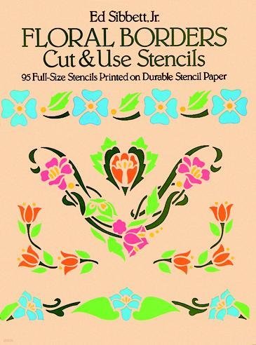 Floral Borders Cut & Use Stencils