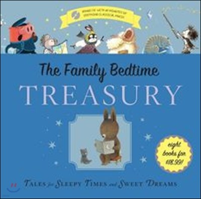 The Family Bedtime Treasury with CD: Tales for Sleepy Times and Sweet Dreams [With Audio CD]