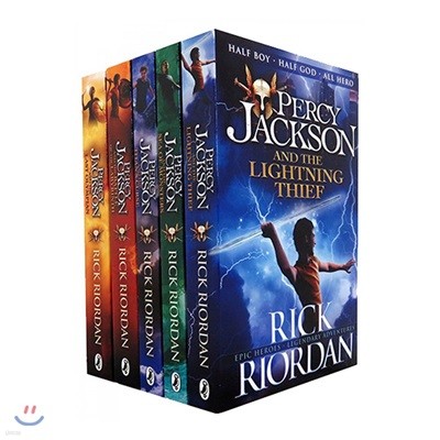Percy Jackson Ultimate Collection 5 Books Set 