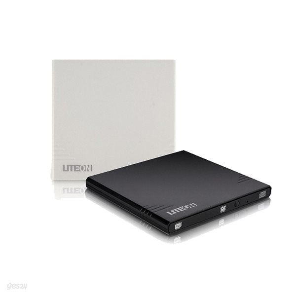 Liteon 외장 ODD 울트라 슬림 포터블 DVD WRITER eBAU108 (초경량 / TV연결 / M-DISC 테크놀러지)