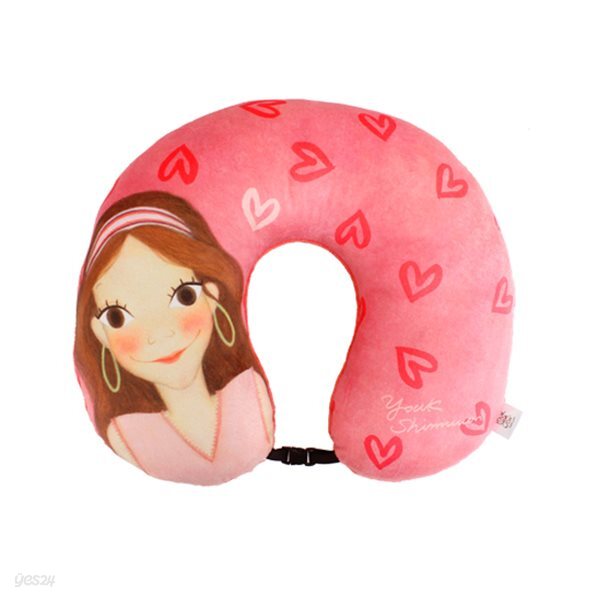 [육심원] 하트목쿠션 루나
