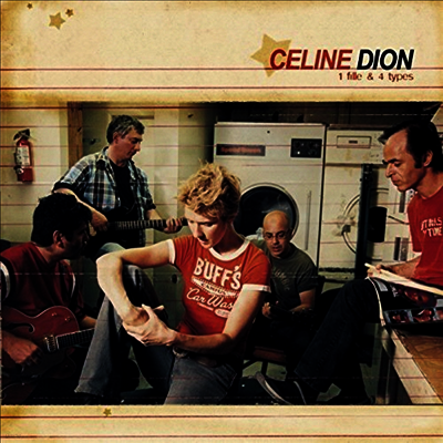 Celine Dion — Fille & 4 Types 앨범 커버