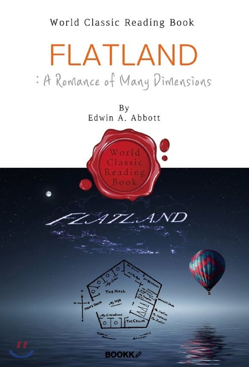 플랫랜드 : Flatland (‘최초 SF 소설’ - 영어 원서) | 에드윈 A. 애보트 | BOOKK(부크크) - 예스24