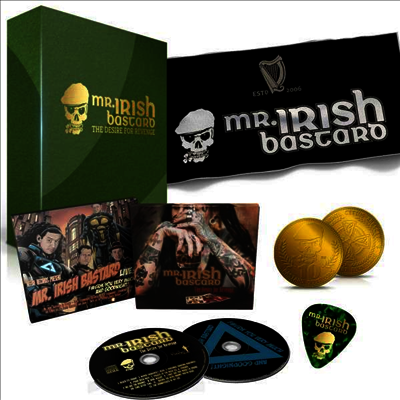 Mr. Irish Bastard - The Desire For Revenge (Limited Green Edition)(2CD Box Set)