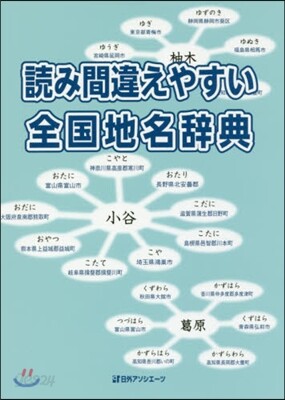 讀み間違えやすい全國地名辭典