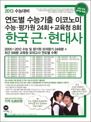 연도별 수능기출 이코노미 한국근현대사 (2012년)