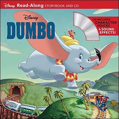 Dumbo Read-Along Storybook and CD : 디즈니 덤보 리드얼롱 Book & CD 세트