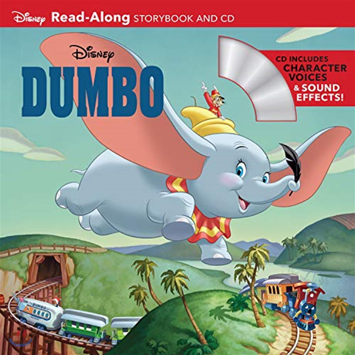 Dumbo Read-Along Storybook and CD : 디즈니 덤보 리드얼롱 Book & CD 세트