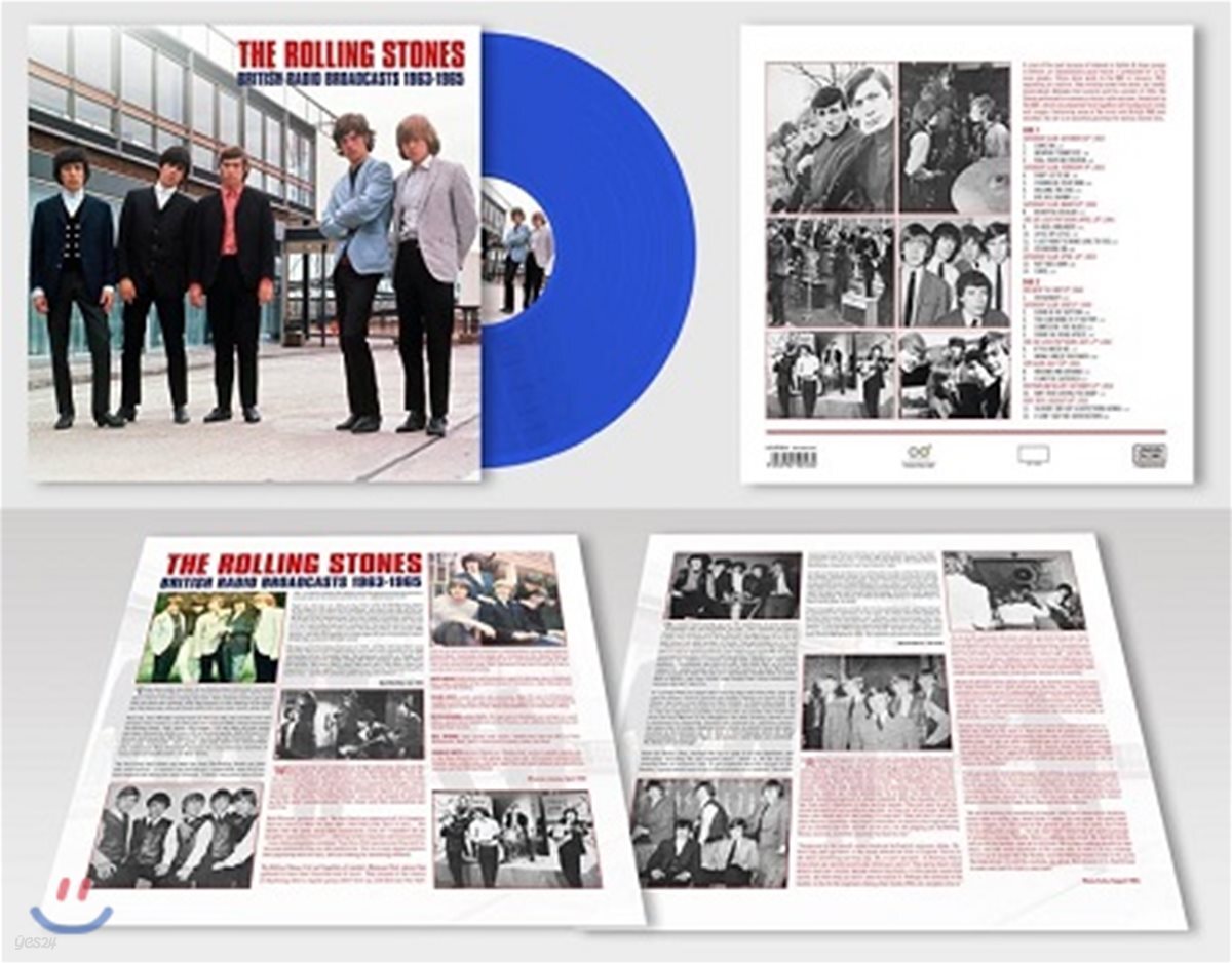 The Rolling Stones (롤링 스톤스) - British Radio Broadcasts 1963-1965 [블루 컬러 LP]