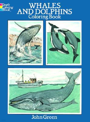 Whales and Dolphins Coloring Book