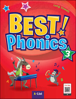 Best Phonics 3: Long Vowels (Student Book with App)