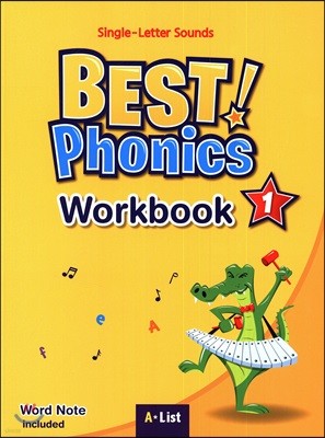 Best Phonics 1: Single-Letter Sounds (Workbook)