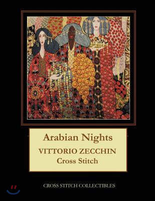 Arabian Nights: Vittorio Zecchin Cross Stitch Pattern