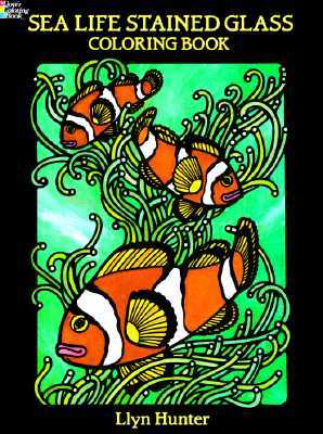 Sea Life Stained Glass Coloring Book