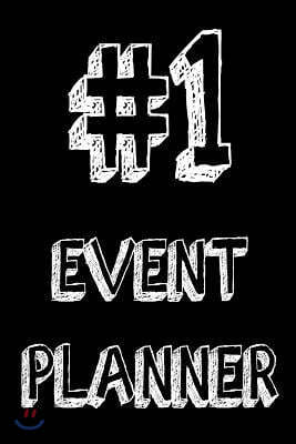 #1 Event Planner: Best Events Coordinator Ever Appreciation Gift Notebook