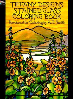 Tiffany Designs Stained Glass Coloring Book