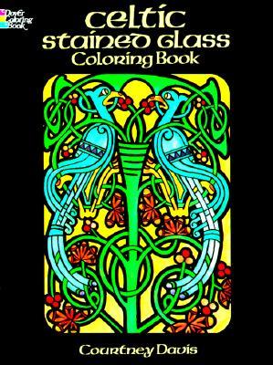 Celtic Stained Glass Coloring Book