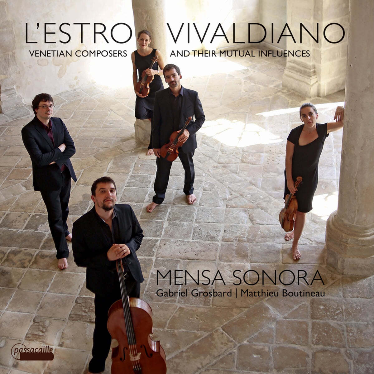 Mensa Sonora 베네치아 작곡가들의 기악 작품집 (L&#39;Estro Vivaldiano - Venetian Composers and their Influences)