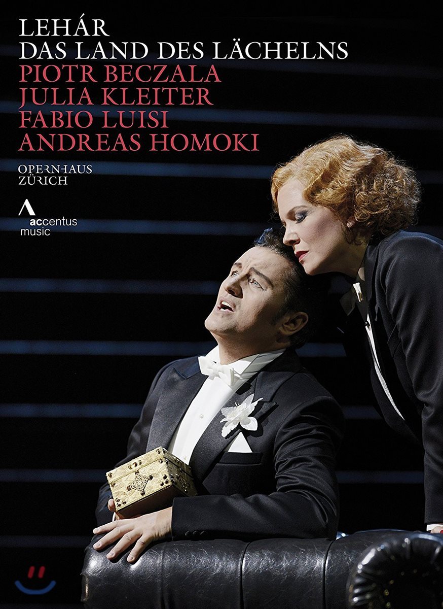 Piotr Beczala / Fabio Luisi 레하르: 미소의 나라 (Lehar: Das Land des Lachelns) 취리히 오페라 오케스트라, 파비오 루이지