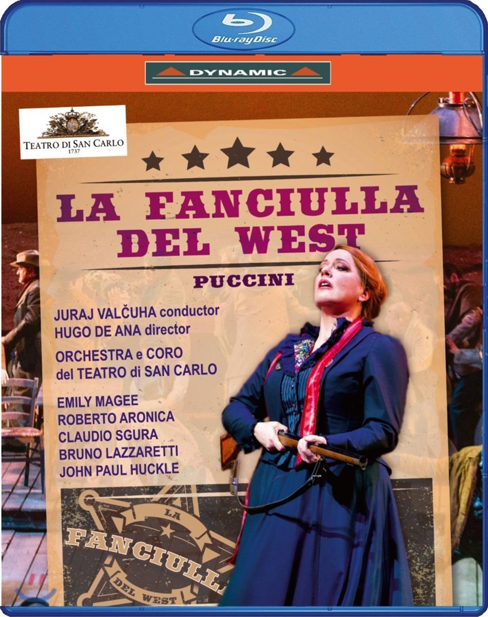 Emily Magee / Juraj Valcuha 푸치니: 서부의 아가씨 (Puccini: La Fanciulla Del West) 산 카를로 극장 오케스트라, 유라이 발추하