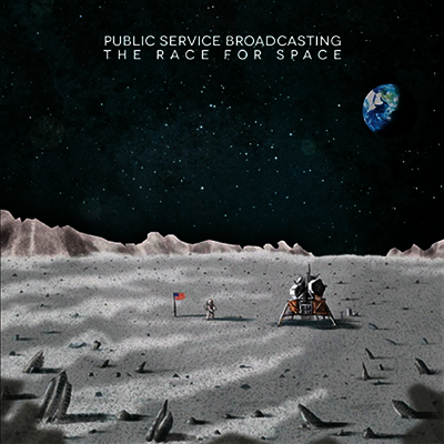 Public Service Broadcasting — The Race For Space 앨범 커버