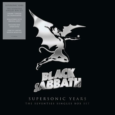 Black Sabbath - Supersonic Years: Seventies Singles (Ltd. Ed)(Remastered)(7" Single)(10LP Boxset)