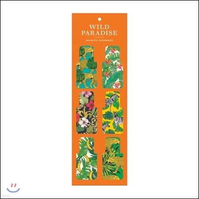 Wild Paradise Magnetic Bookmark