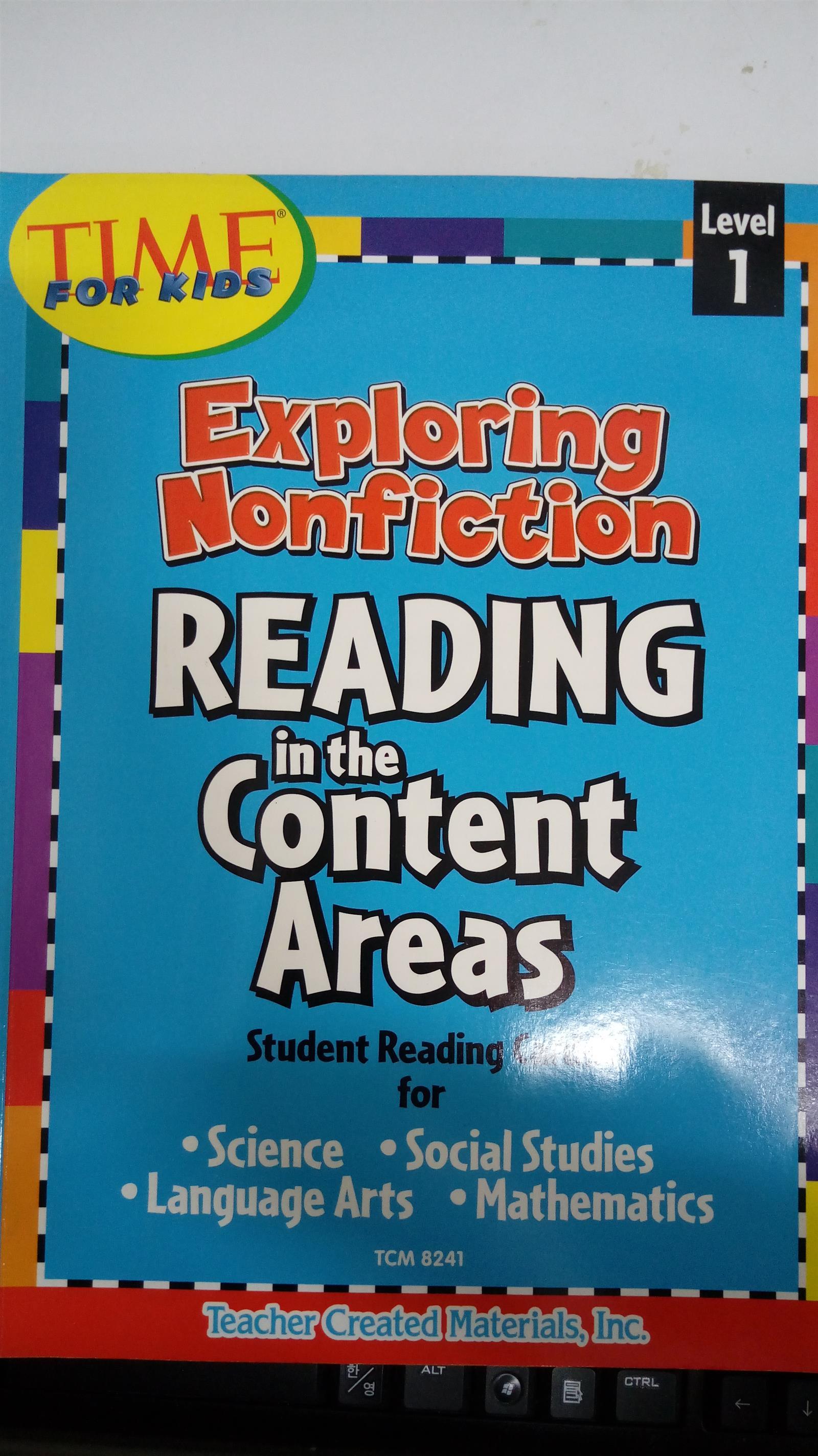 EXPLORING NONFICTION: READING IN THE CONTENT AREAS