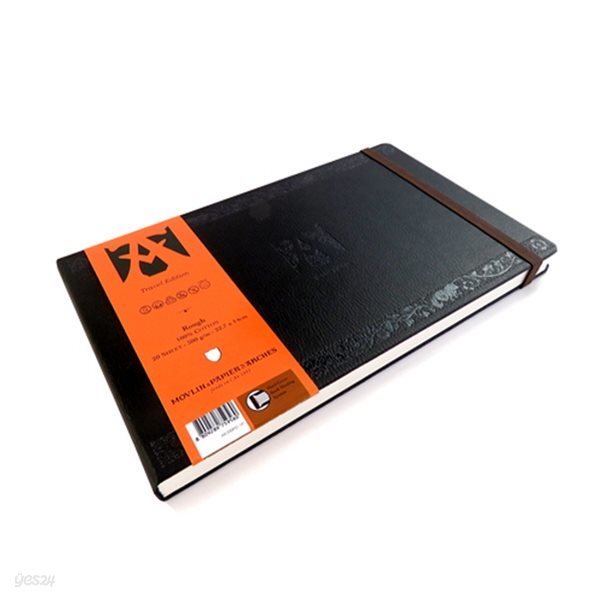 아르쉬 트래블북 양장하드커버 300g 황목(3M,3P)