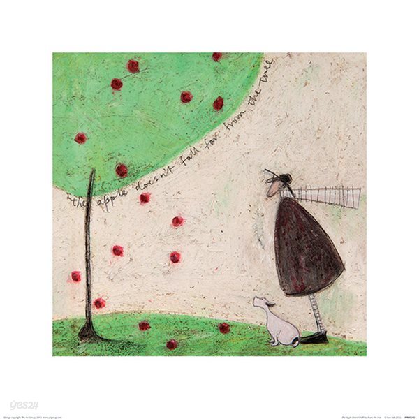 PPR45565 Sam Toft (사과는 나무에서 떨어지지 않는다) (40x40)