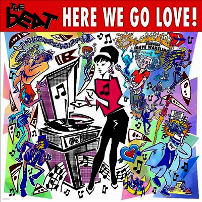 Beat,Starring Dave Wakel — Here We Go Love 앨범 커버