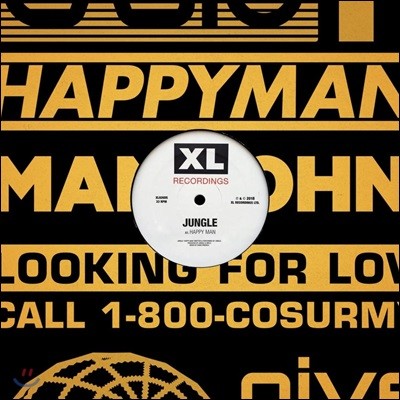 Jungle — Happy Man / House in LA 앨범 커버