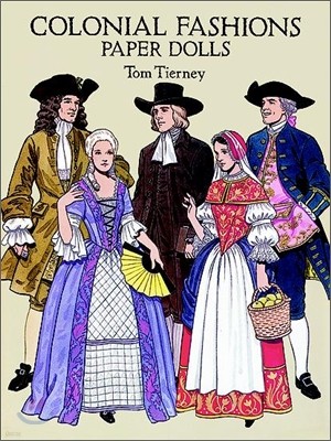 Colonial Fashions Paper Dolls